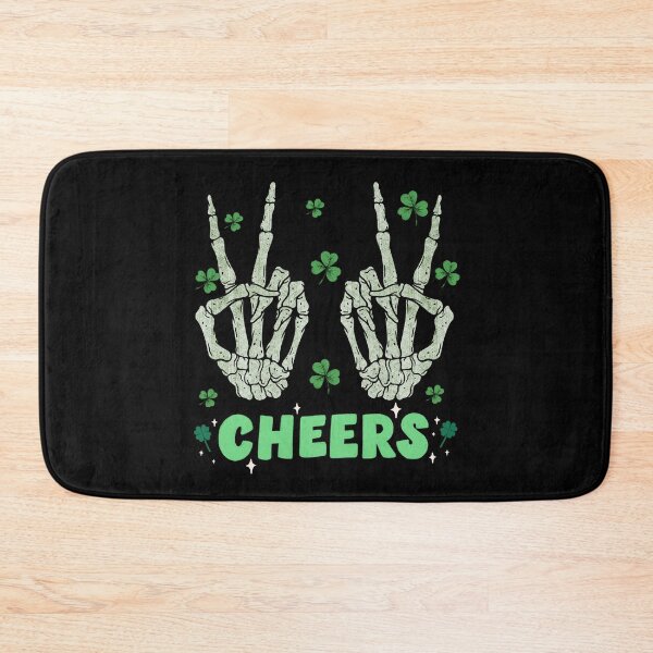 Item preview, Cheers skeleton st patricks day design designed and sold by reka88.