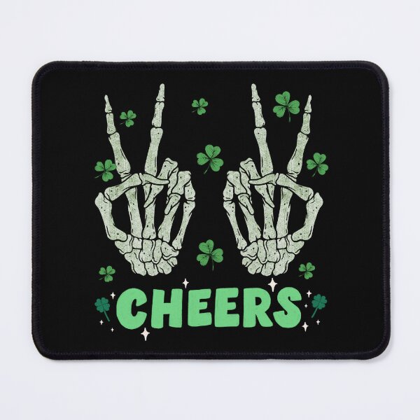 Item preview, Cheers skeleton st patricks day design designed and sold by reka88.