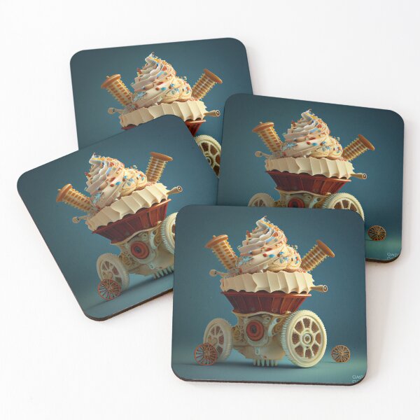 Item preview, Delightful Desserts  Gears Digital Painting designed and sold by CodeAndColors.