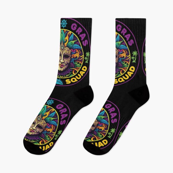 Item preview, Mardi Gras Cruise Vacation Squad Girls Group Trip designed and sold by GravitiTees.