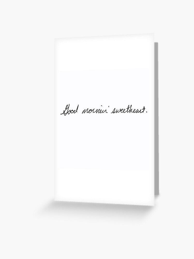 Guten Morgen Schatz Grusskarte Von Again Art Redbubble