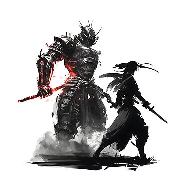 Artwork thumbnail, Giant Robot Samurai Battle by ShadowAndSlate