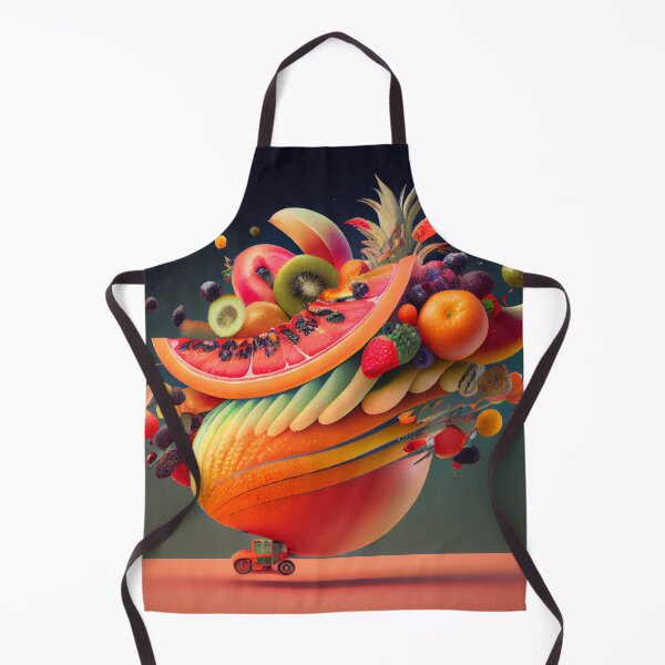 Item preview, The Jovial Fruit Joyride Digital Painting designed and sold by CodeAndColors.