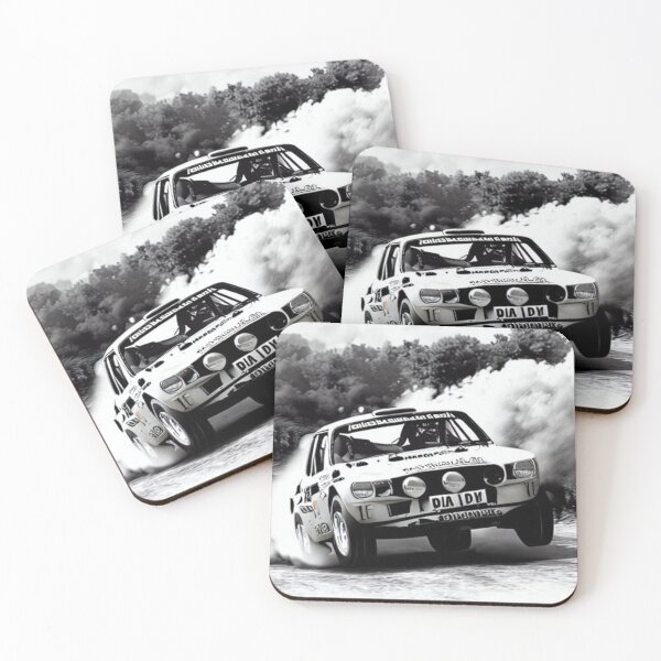 Item preview, Rally Car of the 70s in monochrome designed and sold by Cars with Character.