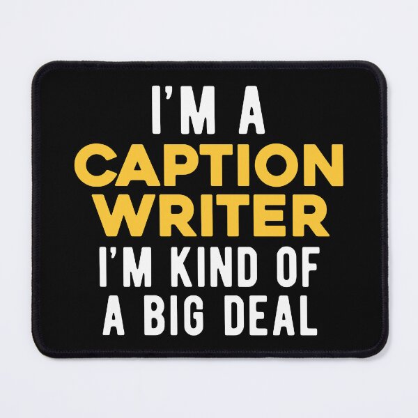 Item preview, Caption Writer Important designed and sold by NestaReign.