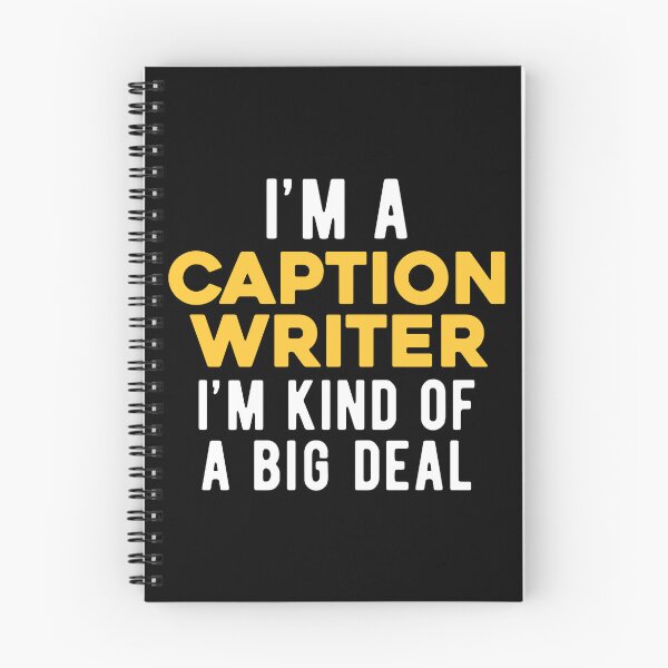 Item preview, Caption Writer Important designed and sold by NestaReign.