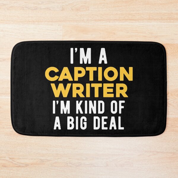Item preview, Caption Writer Important designed and sold by NestaReign.