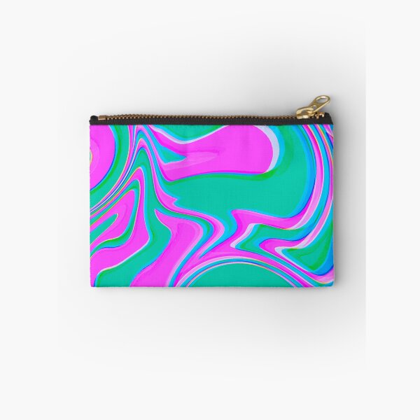Item preview, Neon Pink, Green,Turquoise, Purple, Pink Tones, Multicolor, Hot Pink and Blue Marble Pattern Design designed and sold by theprintedclub.