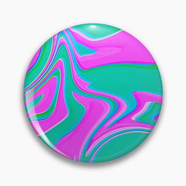 Item preview, Neon Pink, Green,Turquoise, Purple, Pink Tones, Multicolor, Hot Pink and Blue Marble Pattern Design designed and sold by theprintedclub.