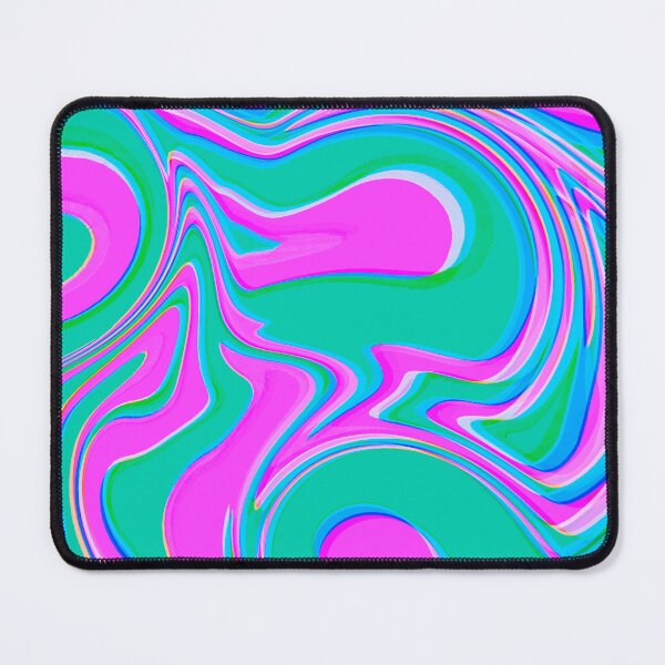 Item preview, Neon Pink, Green,Turquoise, Purple, Pink Tones, Multicolor, Hot Pink and Blue Marble Pattern Design designed and sold by theprintedclub.