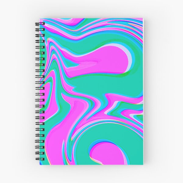 Item preview, Neon Pink, Green,Turquoise, Purple, Pink Tones, Multicolor, Hot Pink and Blue Marble Pattern Design designed and sold by theprintedclub.