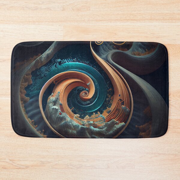 Item preview, Meandering Melody Digital Painting designed and sold by CodeAndColors.