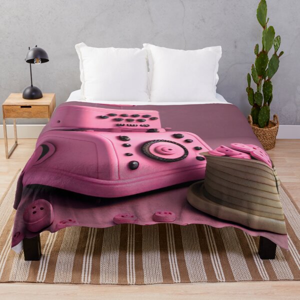 Item preview, Pink Buttons and Cake Digital Painting designed and sold by CodeAndColors.