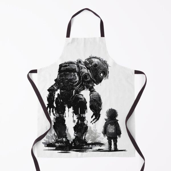 Item preview, Robot and Boy designed and sold by ShadowAndSlate.