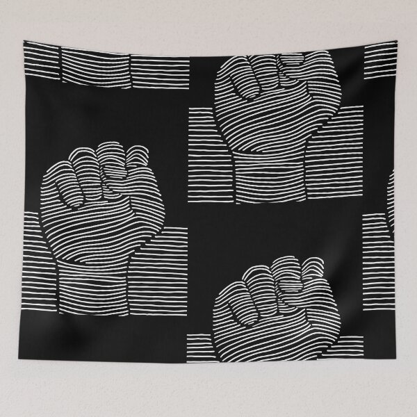 Item preview, Real men use fists, Hand drawn design designed and sold by Giovanni-c.
