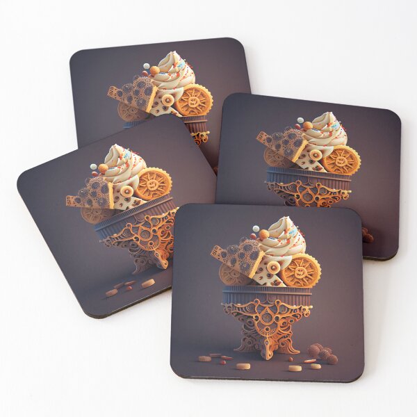 Item preview, Delightful Desserts  Gears Digital Painting designed and sold by CodeAndColors.