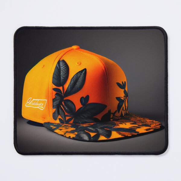 Item preview, Shift in the Shade Rollover Tangerine Snapback Digital Painting designed and sold by CodeAndColors.