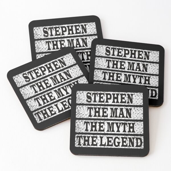 Item preview, Stephen The Man The Myth The Legend designed and sold by GaryDobson.