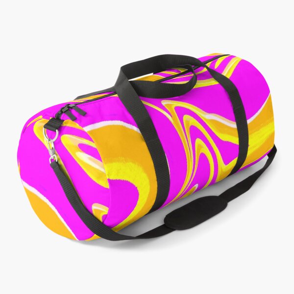 Item preview, Hot Pink, Neon Yellow, Neon Pink and Orange Marble Pattern Design designed and sold by theprintedclub.