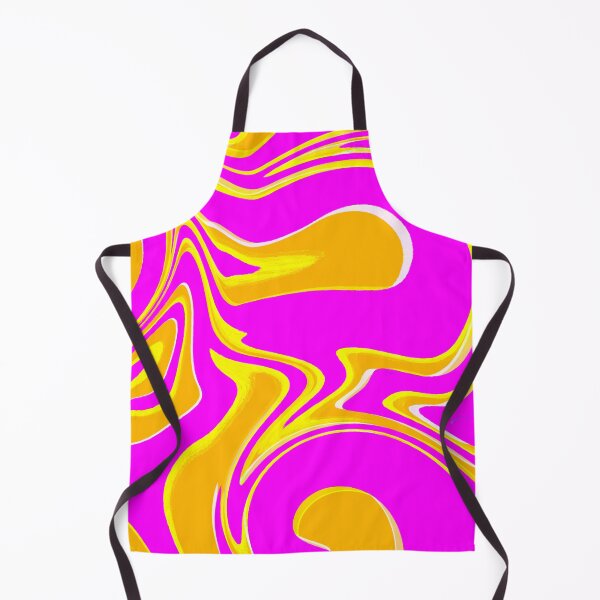 Item preview, Hot Pink, Neon Yellow, Neon Pink and Orange Marble Pattern Design designed and sold by theprintedclub.
