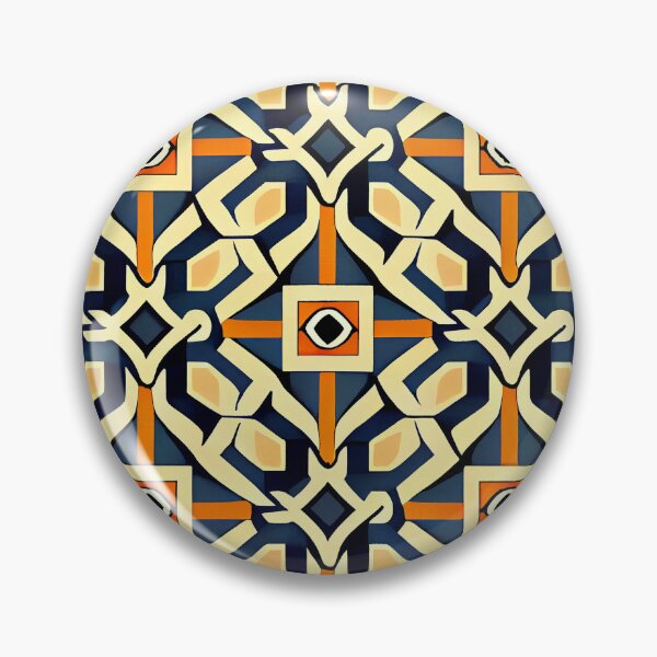 Artikelvorschau, Simple Semi Abstract Latin Pattern Digital Painting entworfen und verkauft von CodeAndColors.
