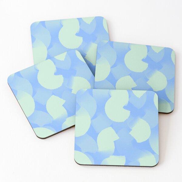 Item preview, Blue and Green, Wavy, Abstract, Brush Strokes designed and sold by OneThreeSix.