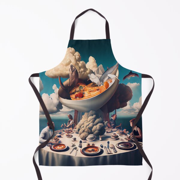 Item preview, A Surreal Feast Digital Painting designed and sold by CodeAndColors.