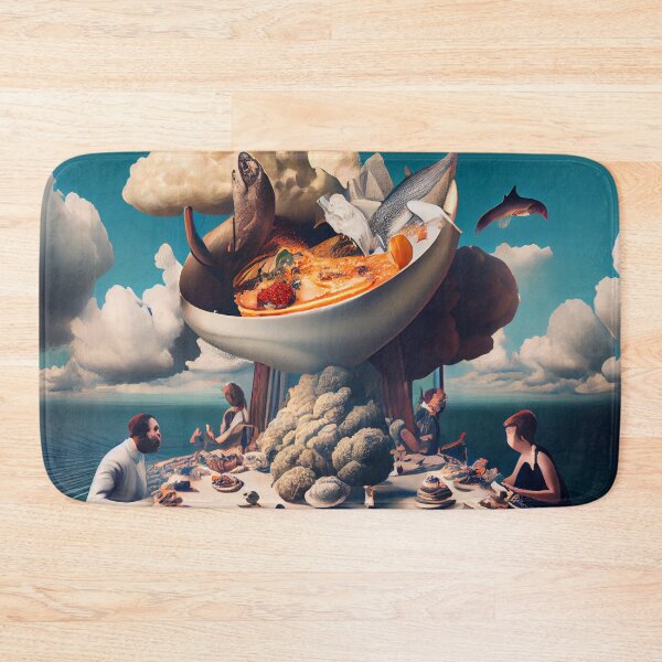 Item preview, A Surreal Feast Digital Painting designed and sold by CodeAndColors.