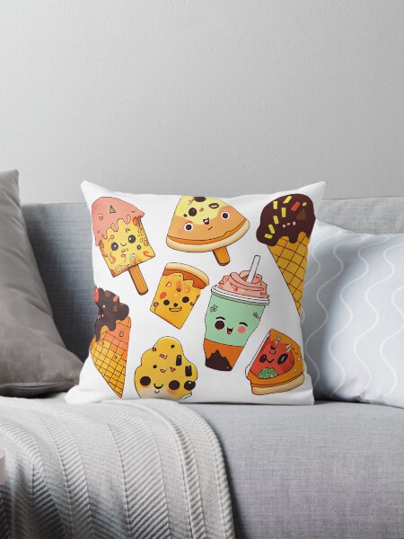 Item preview, #3 Cute happy food sticker pack designed and sold by KawaiiFoodArt.