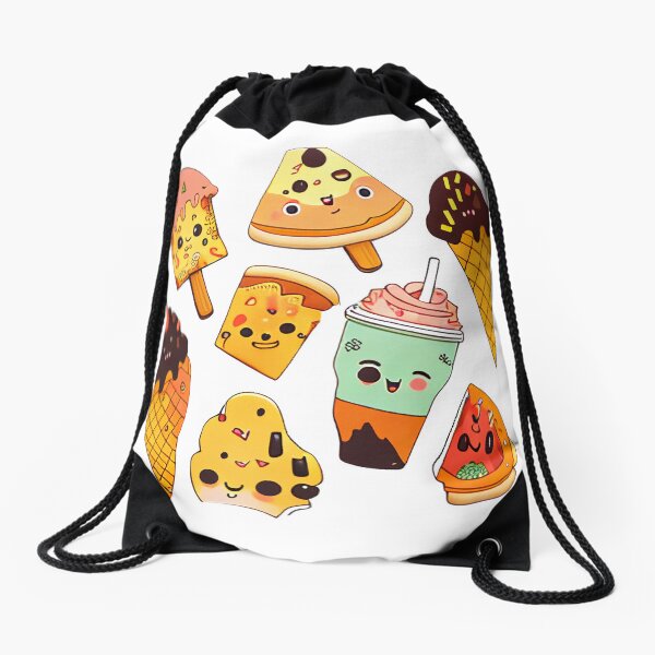 Item preview, #3 Cute happy food sticker pack designed and sold by KawaiiFoodArt.