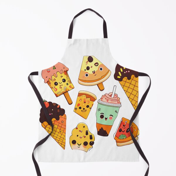 Artikelvorschau, #3 Niedliches Happy-Food-Aufkleberpaket entworfen und verkauft von KawaiiFoodArt.