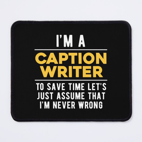 Item preview, Caption Writer Witty designed and sold by NestaReign.