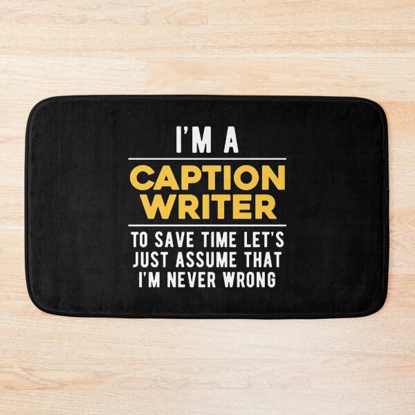 Item preview, Caption Writer Witty designed and sold by NestaReign.