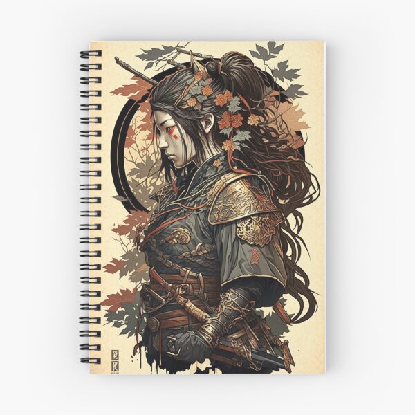 Item preview, The Lady Samurai designed and sold by ArtNouveauChic.