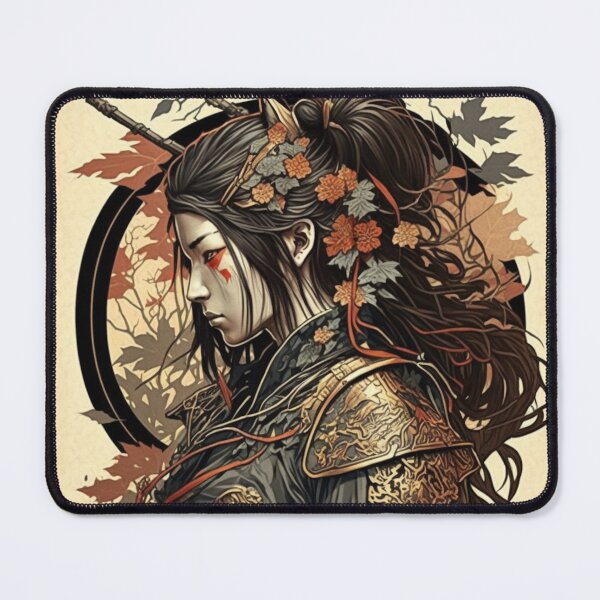 Item preview, The Lady Samurai designed and sold by ArtNouveauChic.