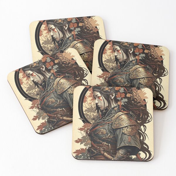Item preview, The Lady Samurai designed and sold by ArtNouveauChic.