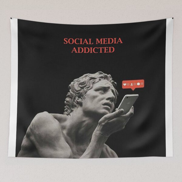 Item preview, Social Media Addicted designed and sold by SimplifyCD.