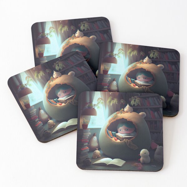 Item preview, Sweet Nook Digital Painting designed and sold by CodeAndColors.