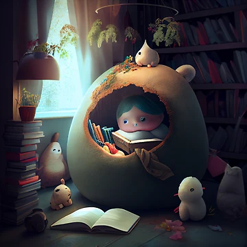 Vorschaubild zum Design Sweet Nook Digital Painting von CodeAndColors