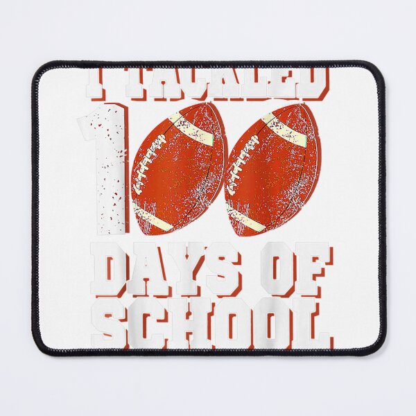 Item preview, I Tackled 100 Days Of School Football 100th Day Boys Kids T-Shirt designed and sold by zedbubblez.