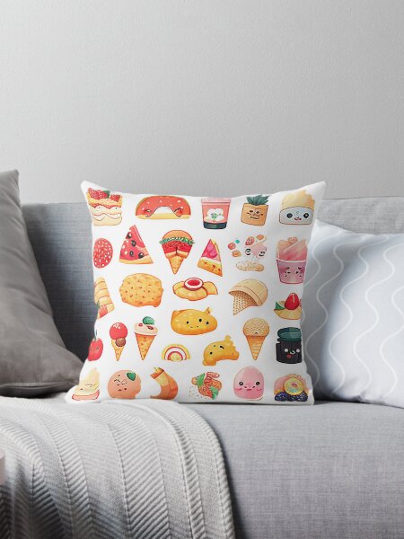 Item preview, #4 Cute happy food sticker pack designed and sold by KawaiiFoodArt.