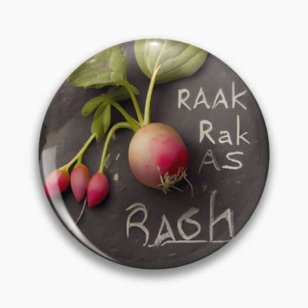 Artikelvorschau, Radish Haiku on Slate Digital Painting entworfen und verkauft von CodeAndColors.