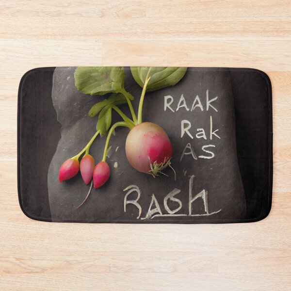 Item preview, Radish Haiku on Slate Digital Painting designed and sold by CodeAndColors.