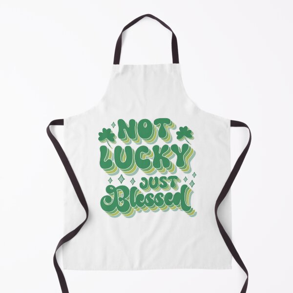 Item preview, NOT LUCKY JUST BLESSED - funny st patricks quote designed and sold by KatisDesign.