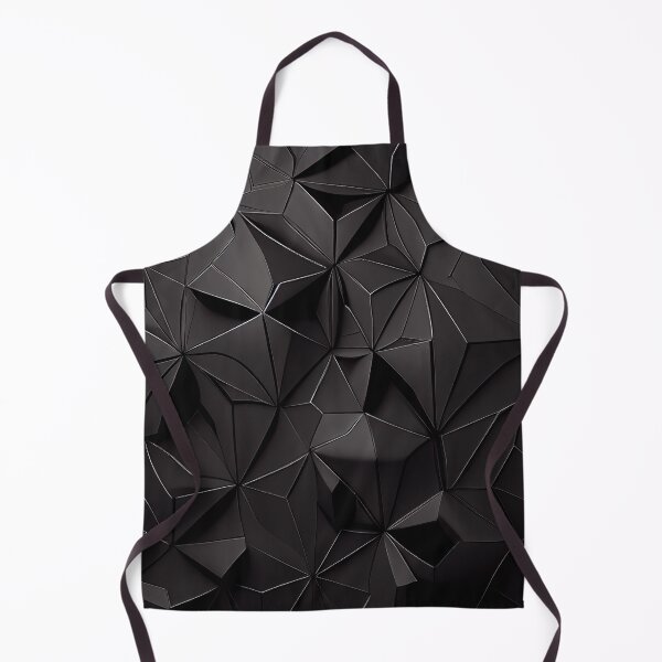 Item preview, Black Rough Modern Pattern Digital Painting designed and sold by CodeAndColors.