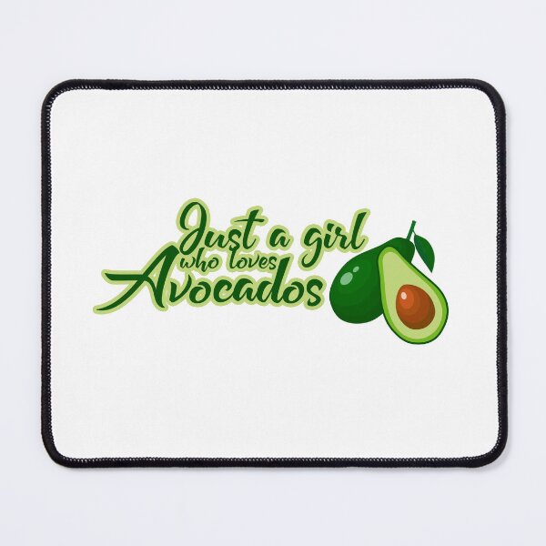 Item preview, Just a girl who loves avocados designed and sold by VimuDS.