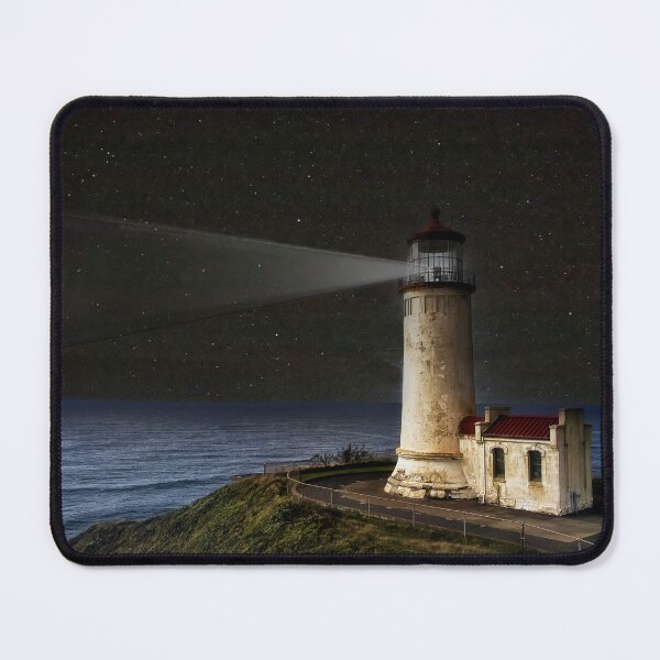 Item preview, Starry Night at Cape Disappointment Lighthouse - WA designed and sold by Kathy Weaver.