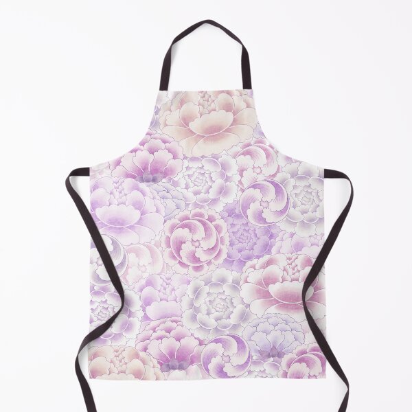 Item preview, Field of peony flowers - light purple type designed and sold by minsillust.
