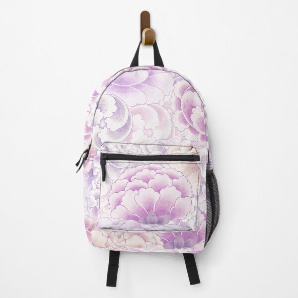 Item preview, Field of peony flowers - light purple type designed and sold by minsillust.
