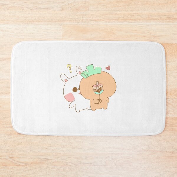 Item preview, Cute Pre Valentine Couple Rabbit Carrot Man by artofpunii designed and sold by ArtOfPunii.